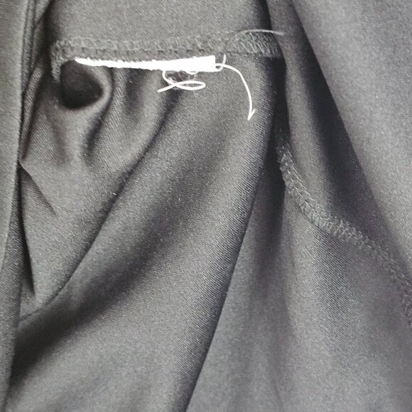 Whimsigoth Dark Academia Punk Rocker Flutter Sleeve Joseph Ribkoff Black 4 Top - Picture 13 of 14